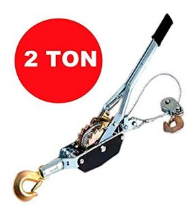 Come-a-Long, Turfer - 2 Ton Lift - Low Cost Equipment